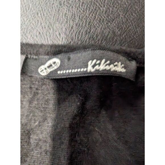 Kiki Riki Cardigan Black with a Round Neck. Women's Size Small - Picture 3 of 5